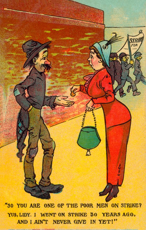 Před 30 lety jsem vstoupil do stávky a ještě se nikdy nevzdávám (barva litho) od English School