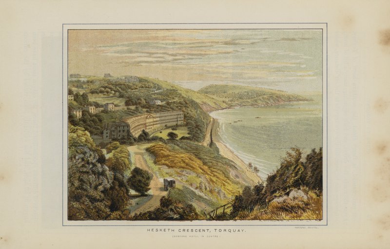 Ilustrace k Průvodci po Torquay (chromolit) od English School
