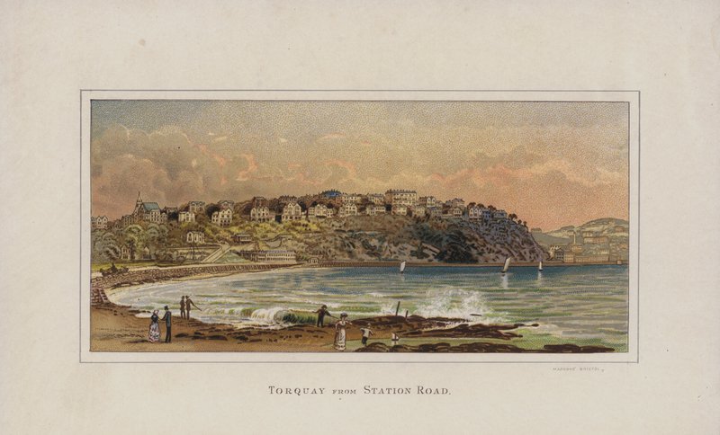 Ilustrace k Průvodci po Torquay (chromolit) od English School