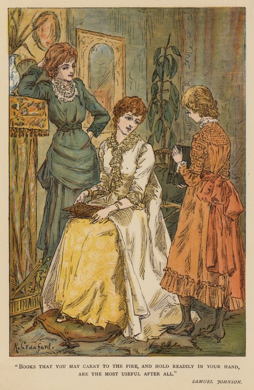 Ilustrace pro Routledge’s Every Girl’s Annual (barva lito) od English School