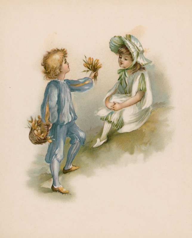 Ilustrace k filmu Jazyk květin (chromolit) od English School
