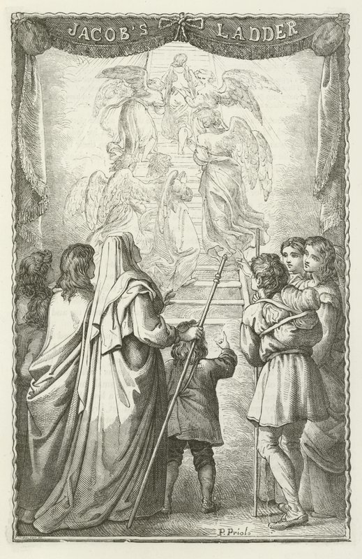 Ilustrace pro The Pilgrims Progress od Johna Bunyana od English School