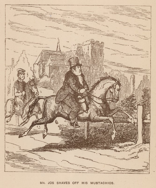 Ilustrace pro Vanity Fair od Thackeray od English School