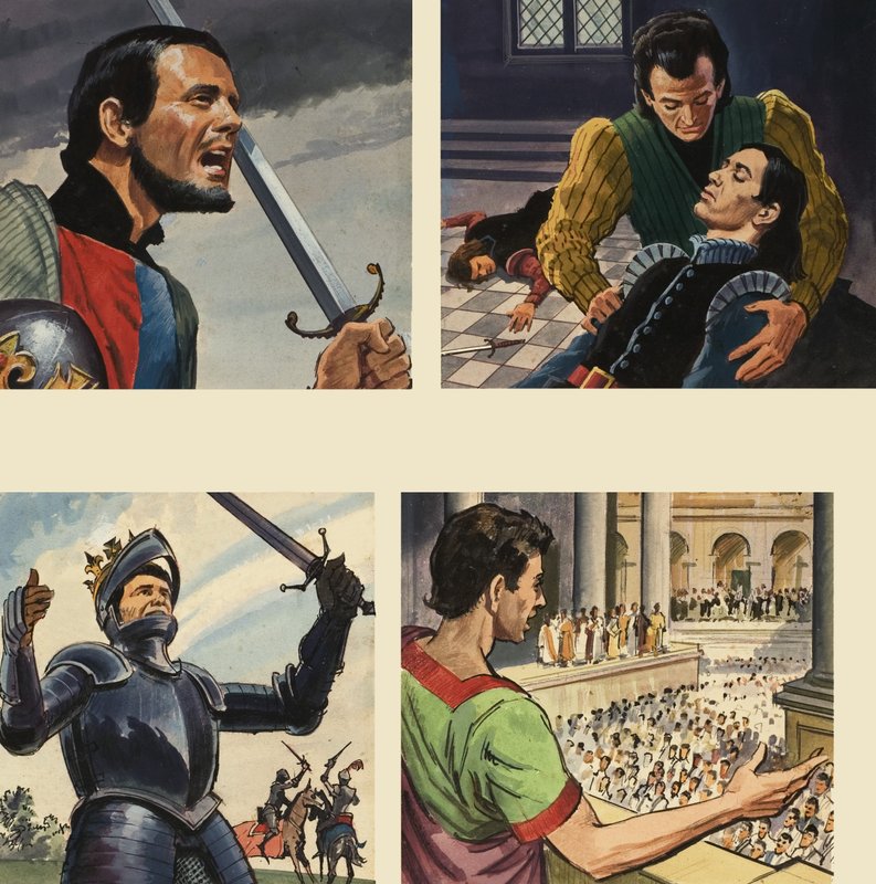 Obrázky ze Shakespeara od English School