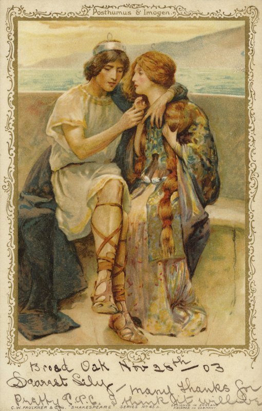Imogen a Posthumus ze hry Williama Shakespeara, Cymbeline od English School