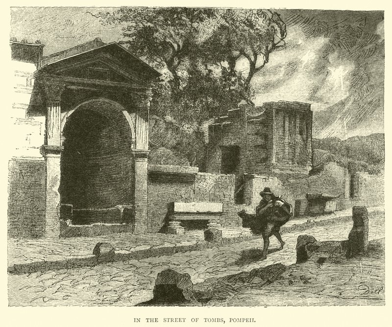 V ulici hrobek, Pompeje od English School
