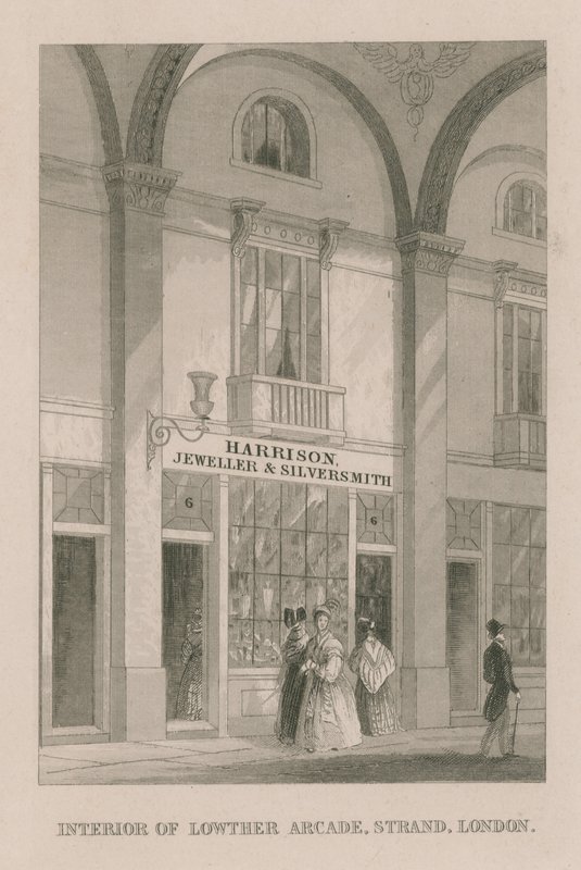 Interiér Lowther Arcade od English School
