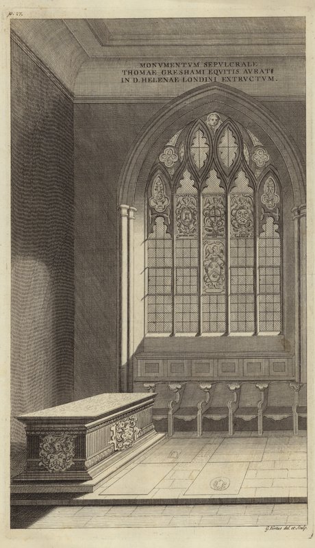 Interiér St Helens Bishopsgate od English School