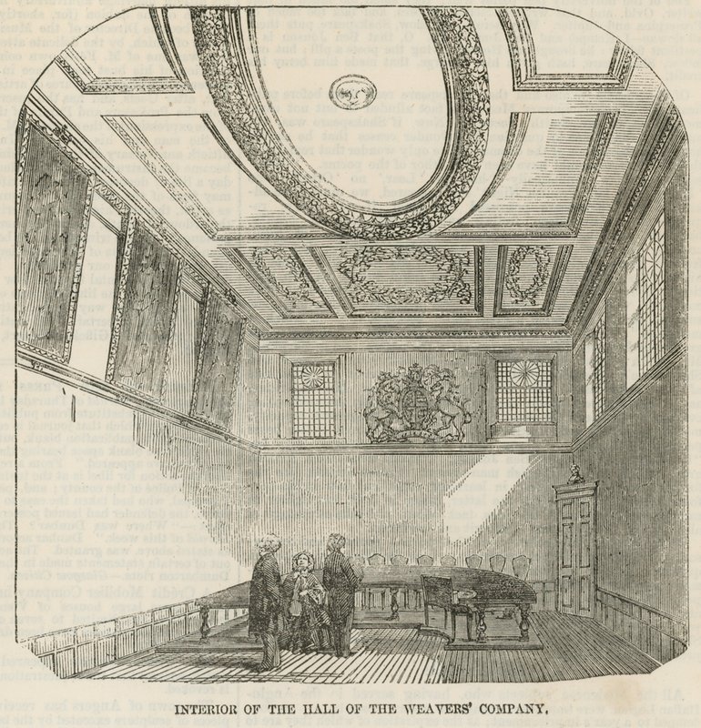 Interiér haly Weavers Company od English School