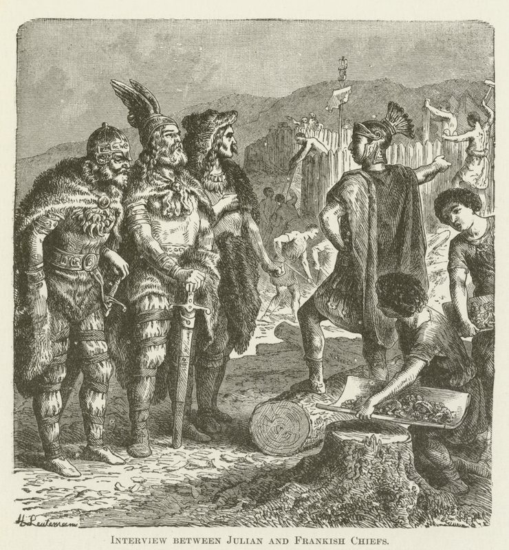 Rozhovor mezi Julianem a Frankish Chiefs od English School