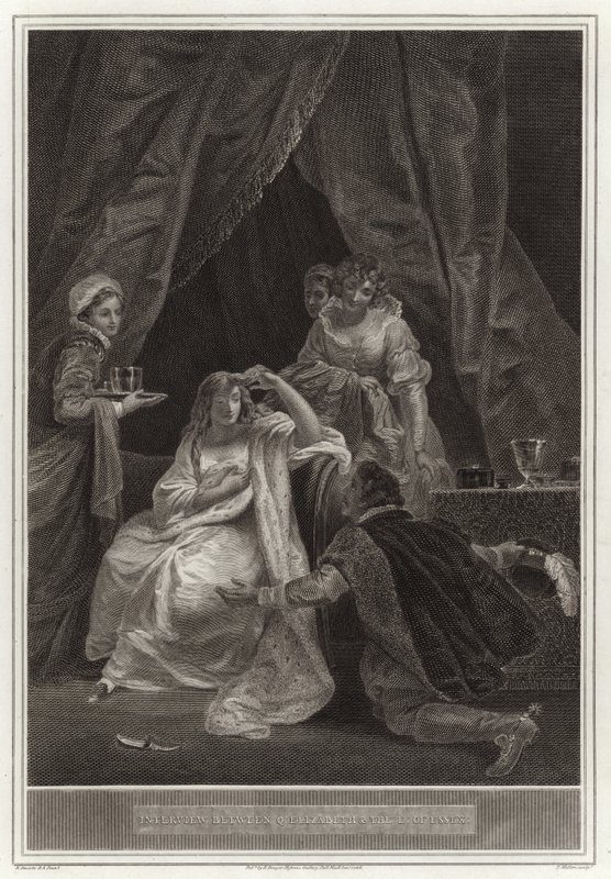 Rozhovor mezi Q Elizabeth a E of Essex od English School