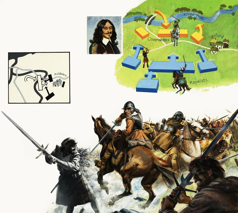 Into Battle: The War in the Glens od English School