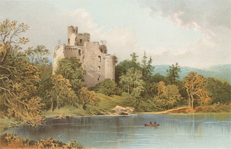 Zámek Invergarry - Loch Oich od English School