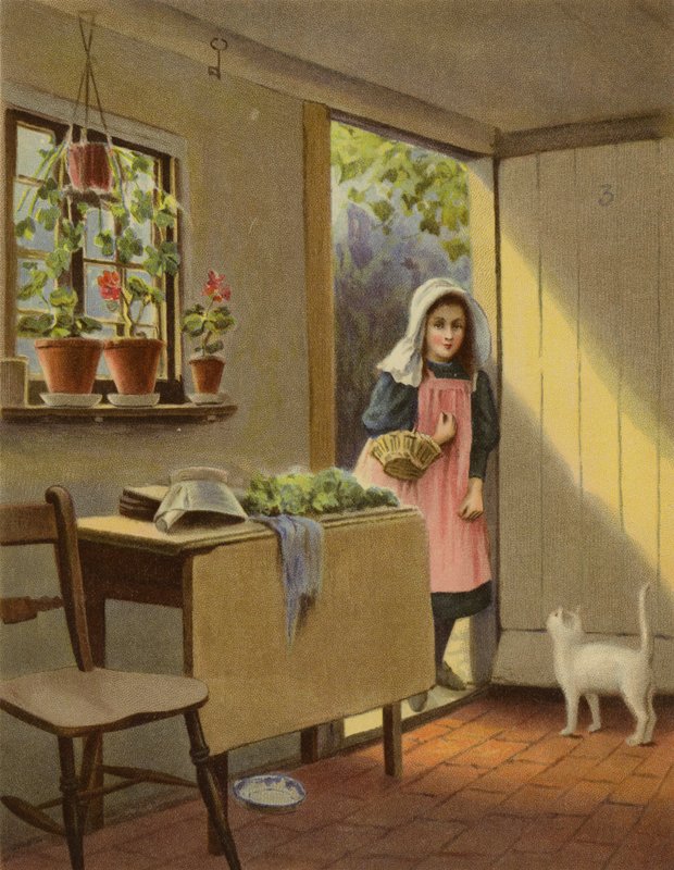 Je někdo doma? (chromolitho) od English School