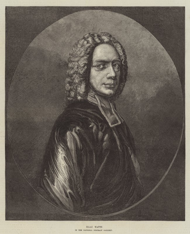 Isaac Watts, v National Portrait Gallery (rytina) od English School