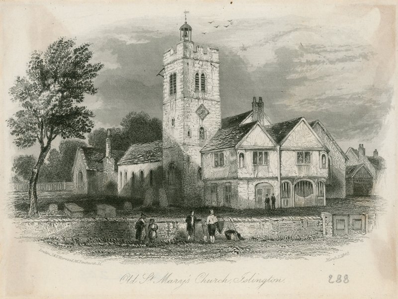Islington, St Marys (starý kostel) od English School