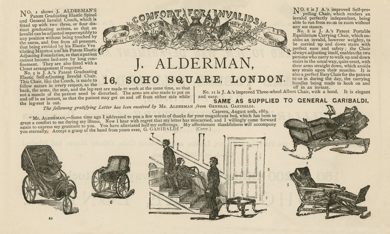 J Alderman, 16 Soho Square, Londýn od English School