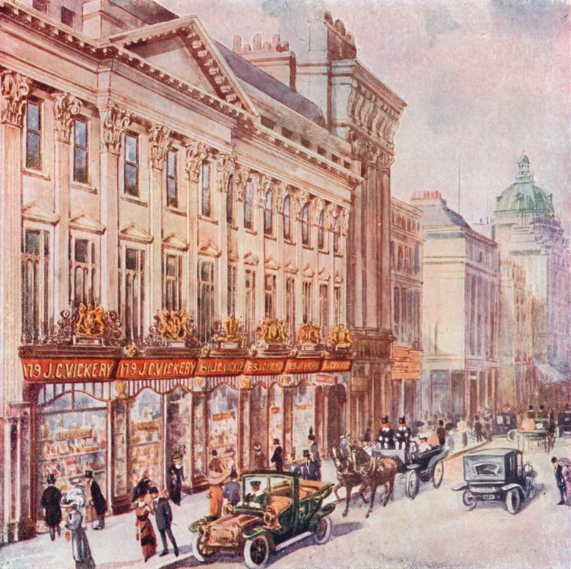 J C Vickery z Regent Street od English School