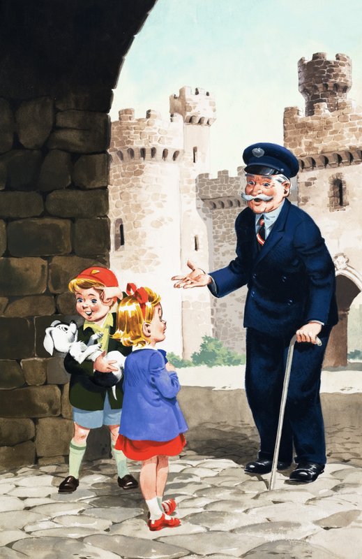 Jack a Jill a starý hrad od English School