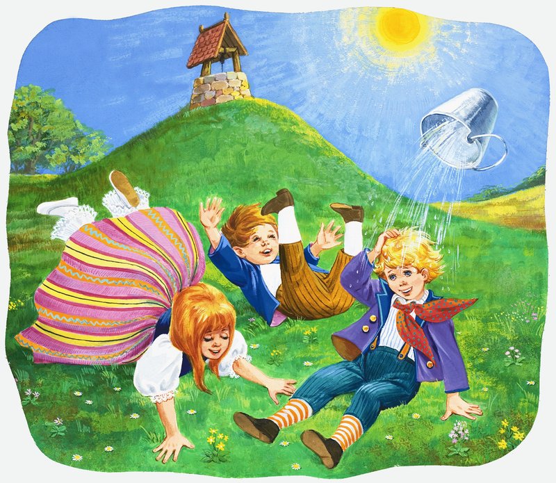 Jack a Jill šli do kopce od English School