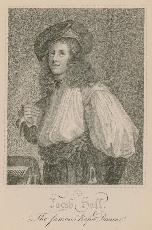 Jacob Hall, slavný provazový tanečník od English School