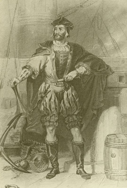 Jacques Cartier (1494-1557, francouzský cestovatel od English School