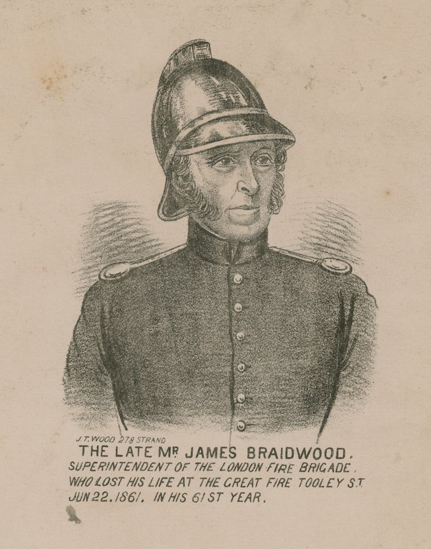 James Braidwood, superintendant londýnského hasičského sboru od English School