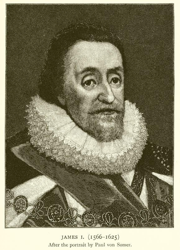 Jakub I. (1566-1625) od English School