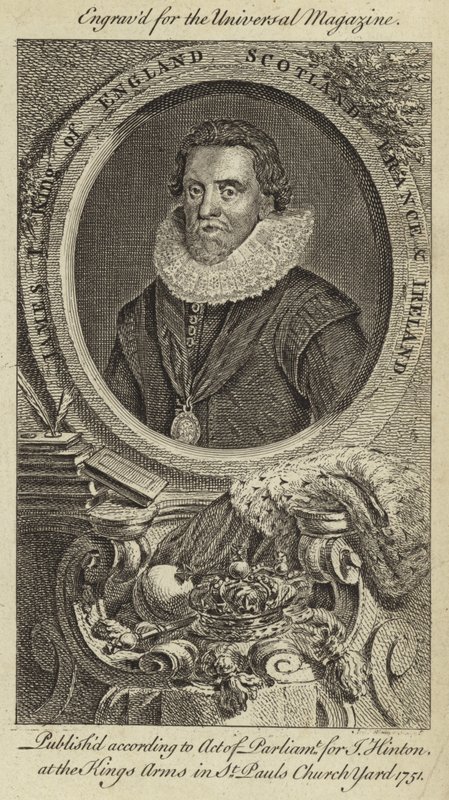 Jakub I., král Anglie, Skotska, Francie a Irska od English School