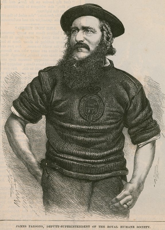 James Parsons, zástupce superintendenta Royal Human Society od English School