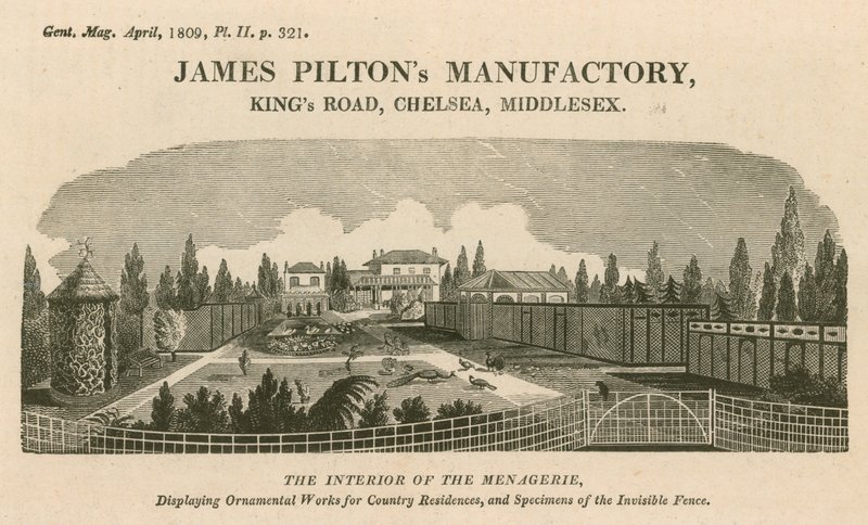 James Piltons Manufactory, Kings Road, Chelsea od English School