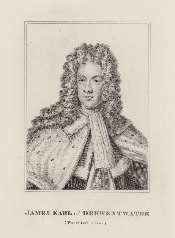 James Radcliffe, hrabě z Derwentwater (rytina) od English School