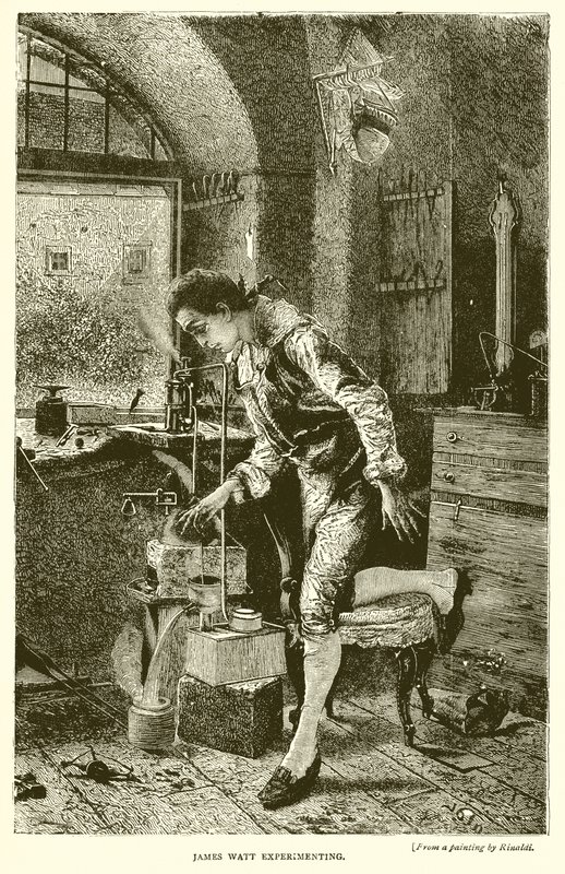 James Watt experimentuje od English School