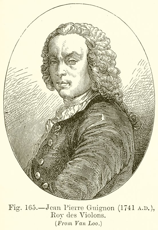Jean Pierre Guignon, Roy des Violins 1741 od English School