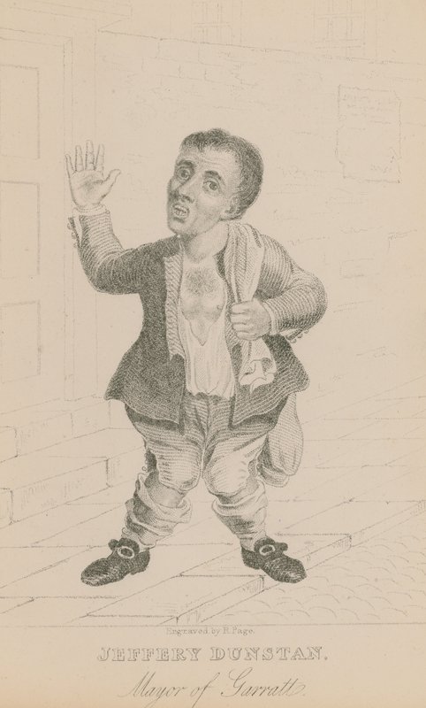 Jeffery Dunstan, starosta města Garratt od English School