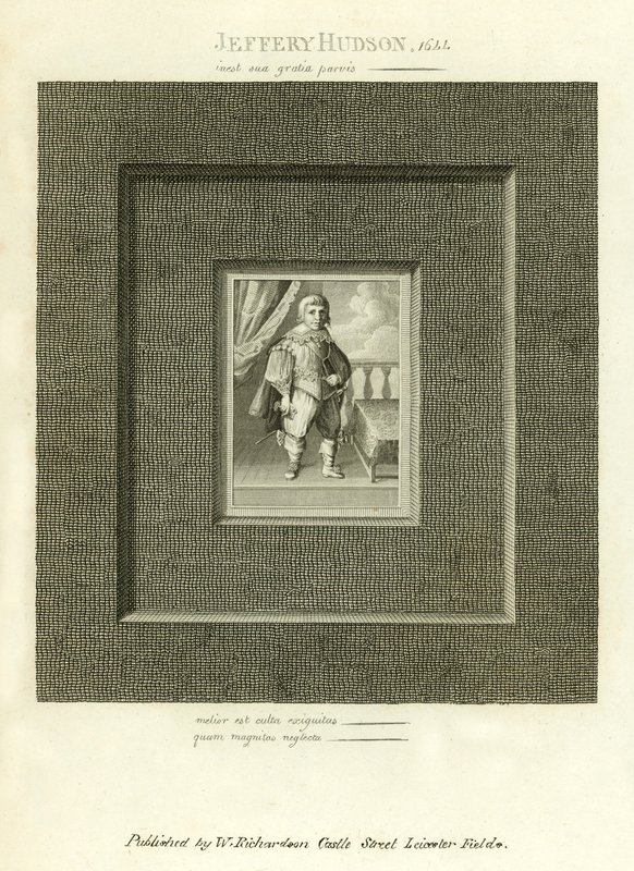 Jeffery Hudson, trpaslík od English School