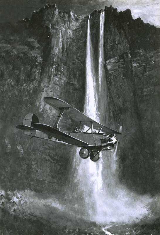 Jim Angel objevil to, co se začalo nazývat Angel Falls ve Venezuele od English School