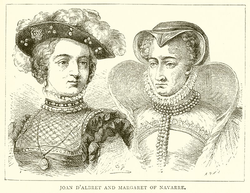 Joan DAlbret a Markéta z Navarry od English School