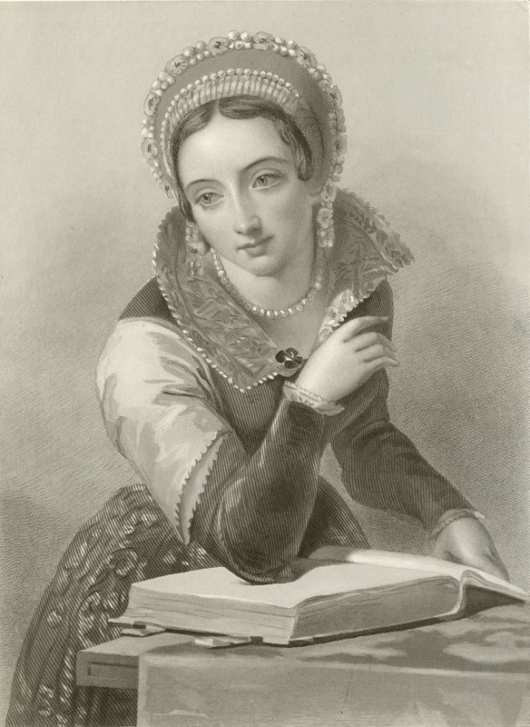 Joanna Navarrská, královna krále Jindřicha IV od English School