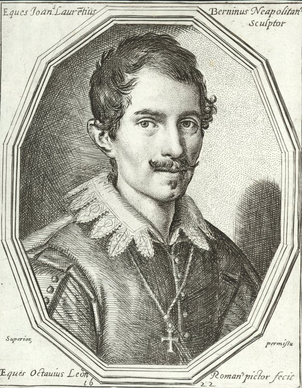 Johannes Laurentius Bernini , neapolský sochař od English School
