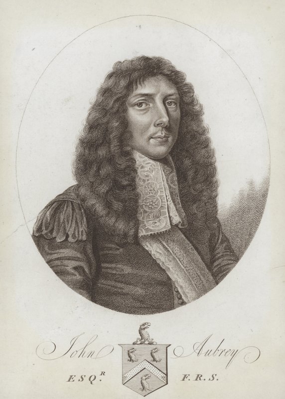 John Aubrey, anglický starožitník, přírodní filozof a autor od English School