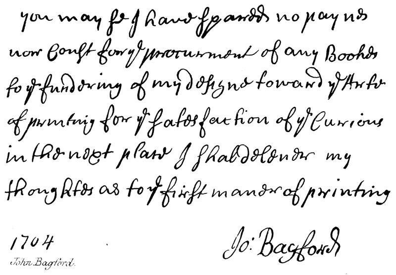John Bagford od English School