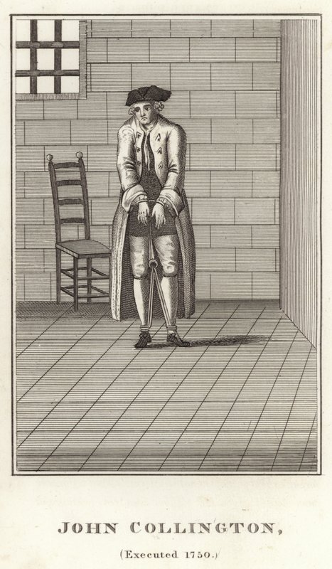 John Collington, popraven 1750 od English School