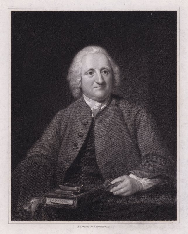 John Dolland, portrét (rytina) od English School