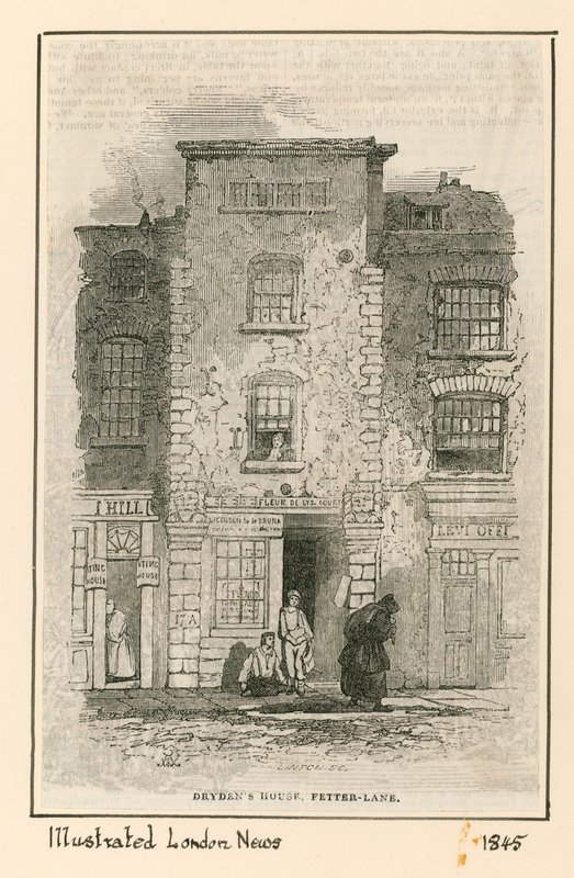 Dům Johna Drydense ve Fetter Lane od English School
