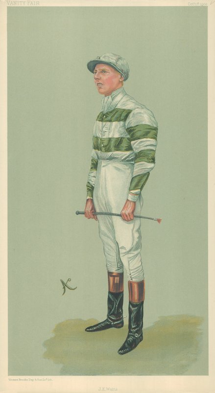 John E Watts, 1. října 1903, karikatura Vanity Fair od English School
