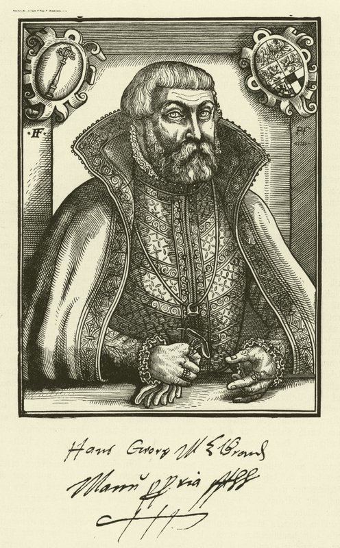 John George, kurfiřt braniborský od English School