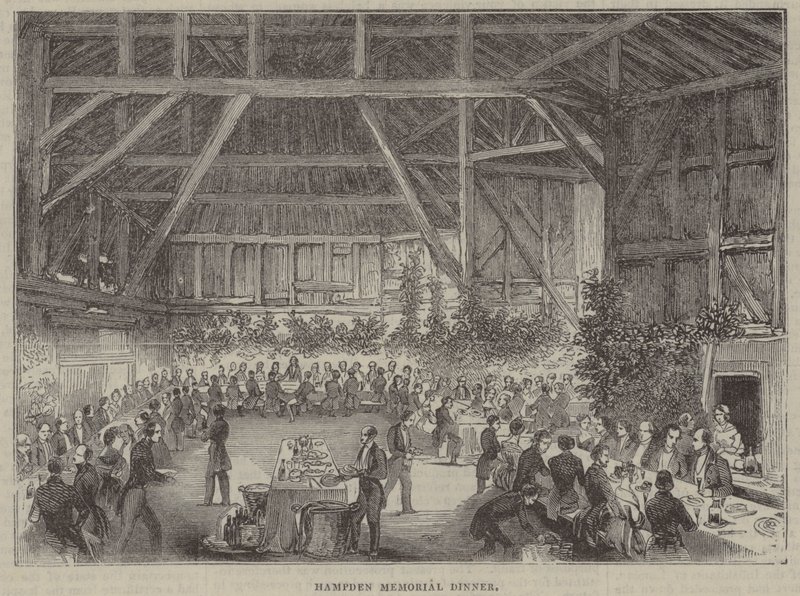 John Hampden Memorial Dinner, která se konala v souvislosti s postavením jeho pomníku od English School