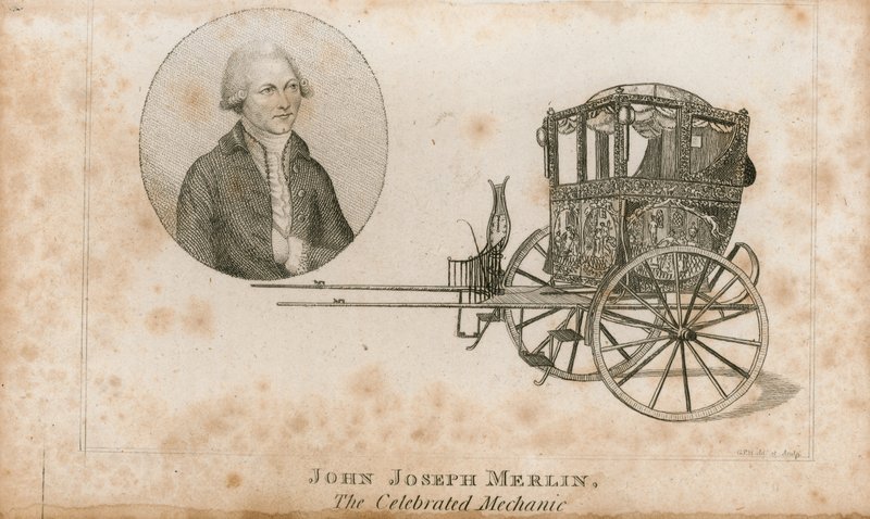 John Joseph Merlin, slavný mechanik od English School