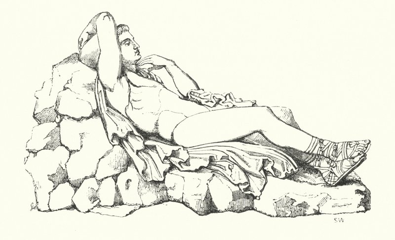 John Keats: Keats: Ilustrace k Endymionu (rytina) od English School